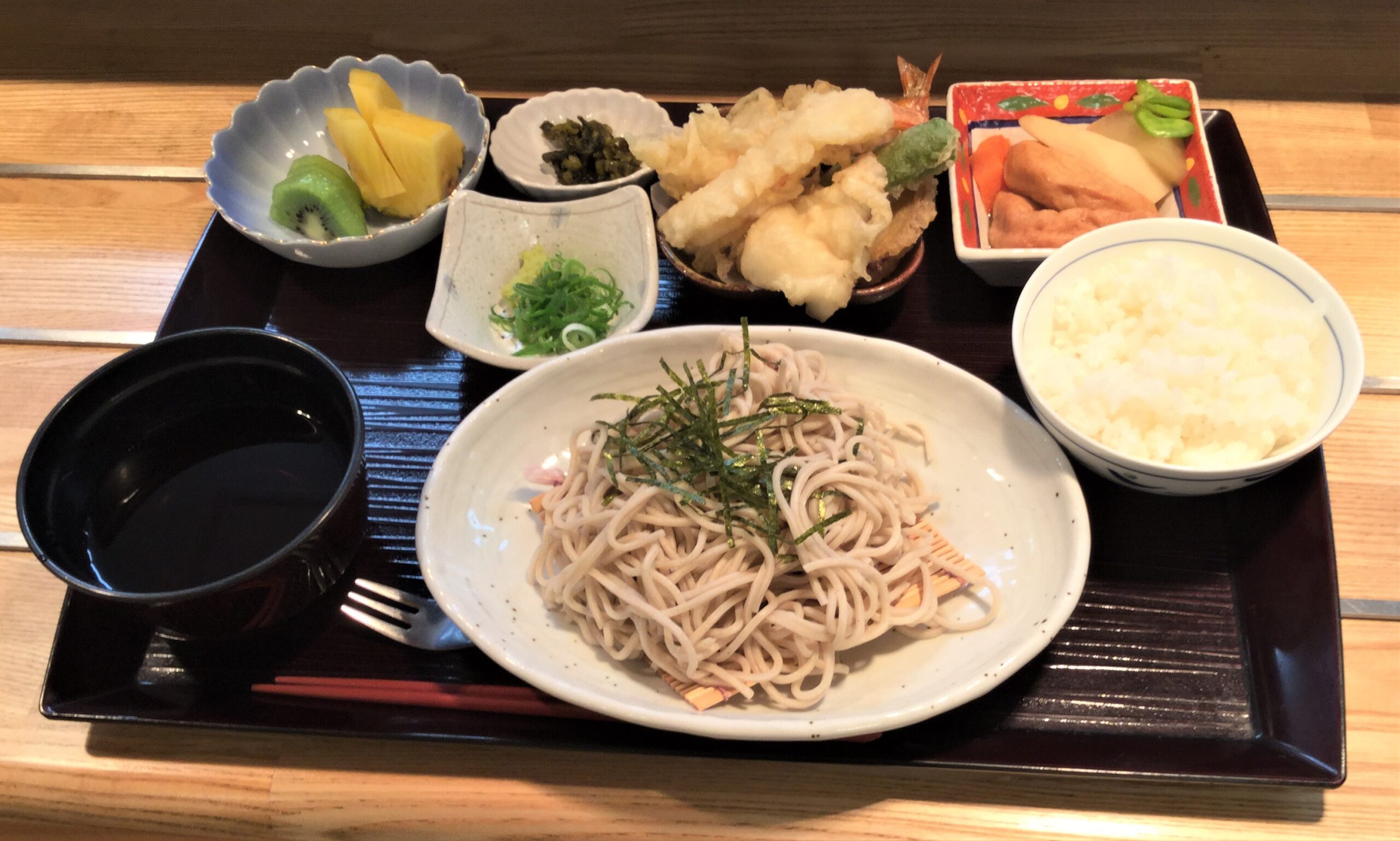 【サンサンリゾート新栄】イベント食天ざる蕎麦