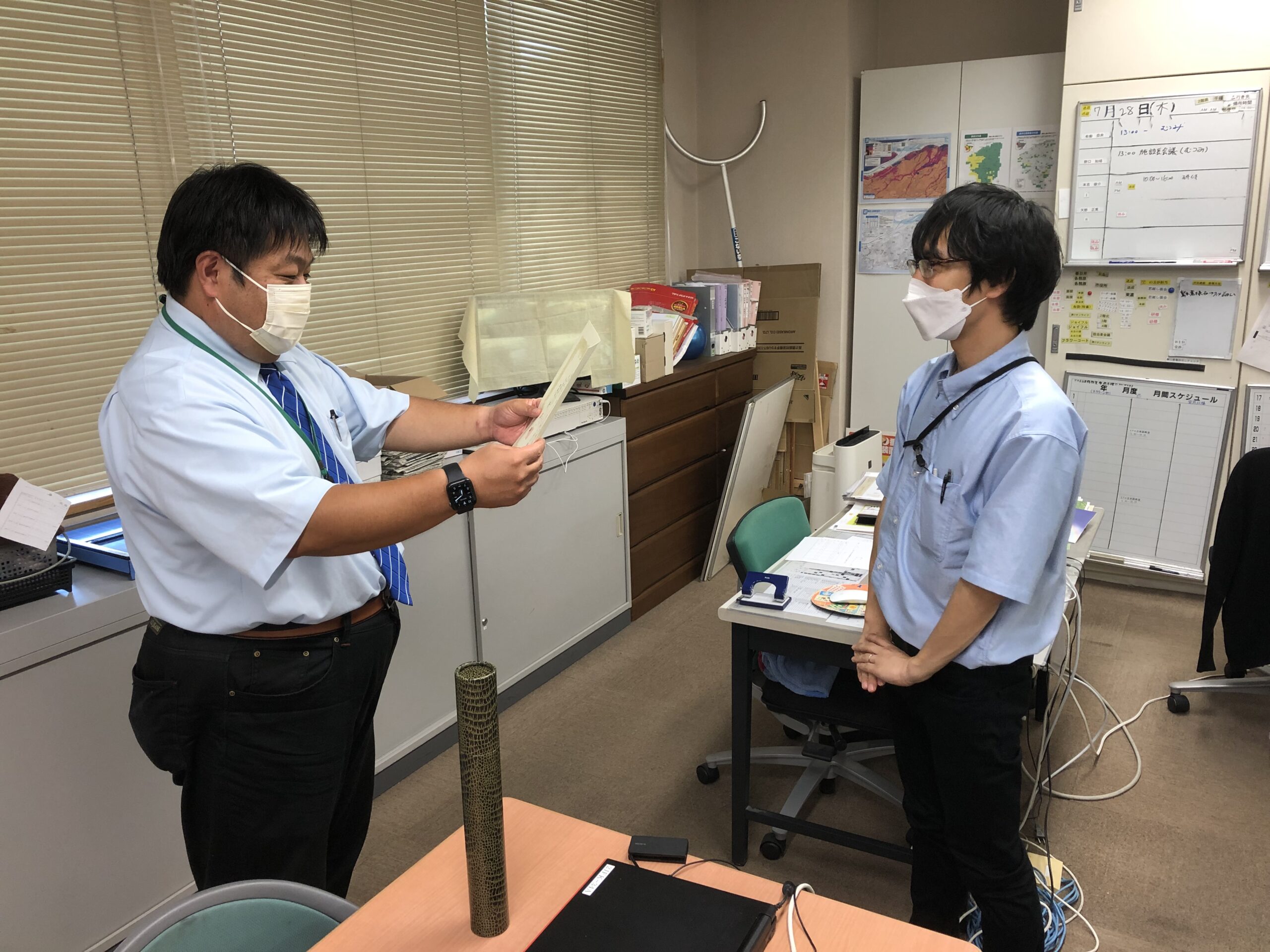 【第２ジョイフル江南】雨にも負けず、コロナにも負けず、夏の・・・