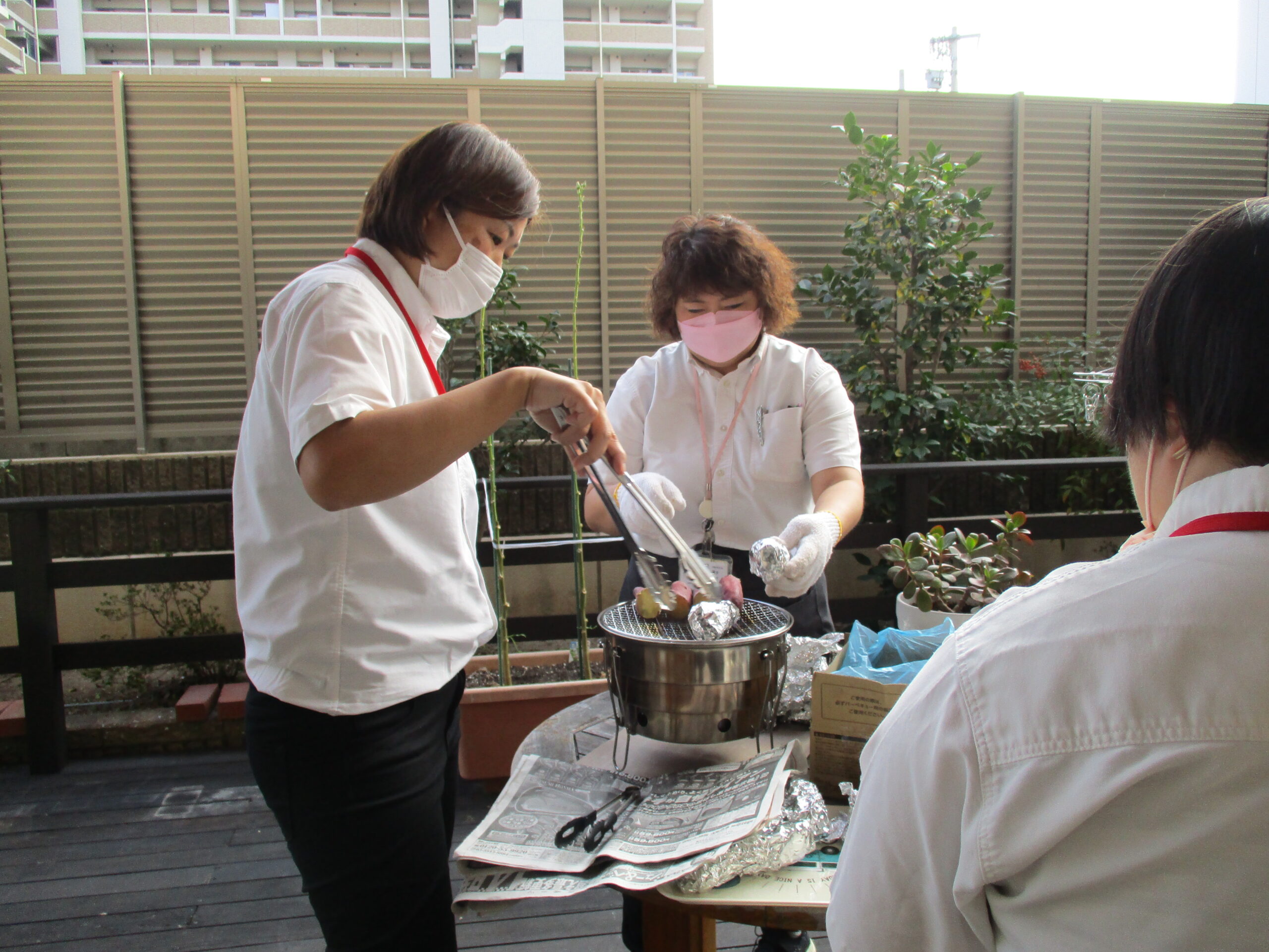 焼き芋大会！！