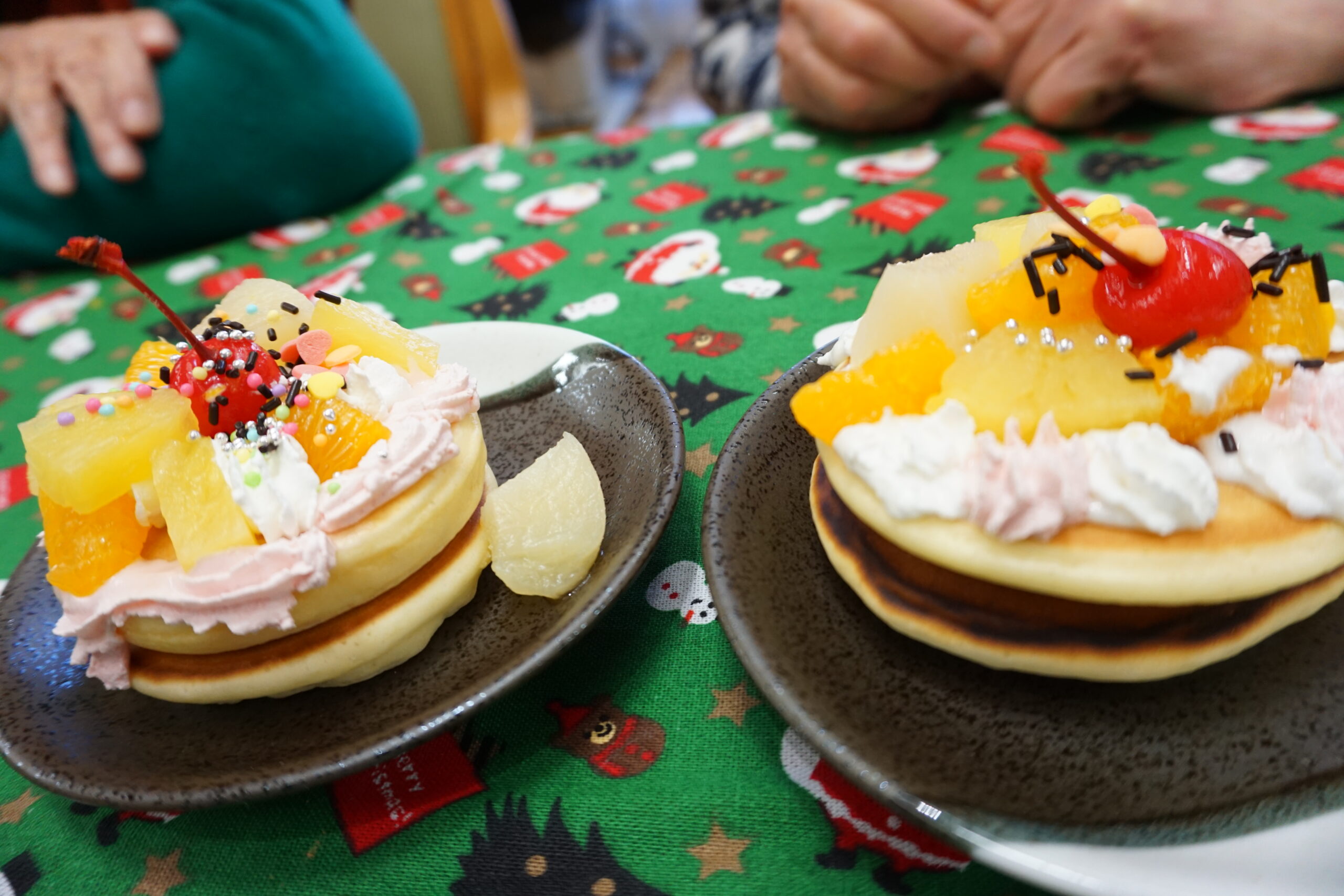 【第2ジョイフル江南】お店にも負けないパンケーキ🎂