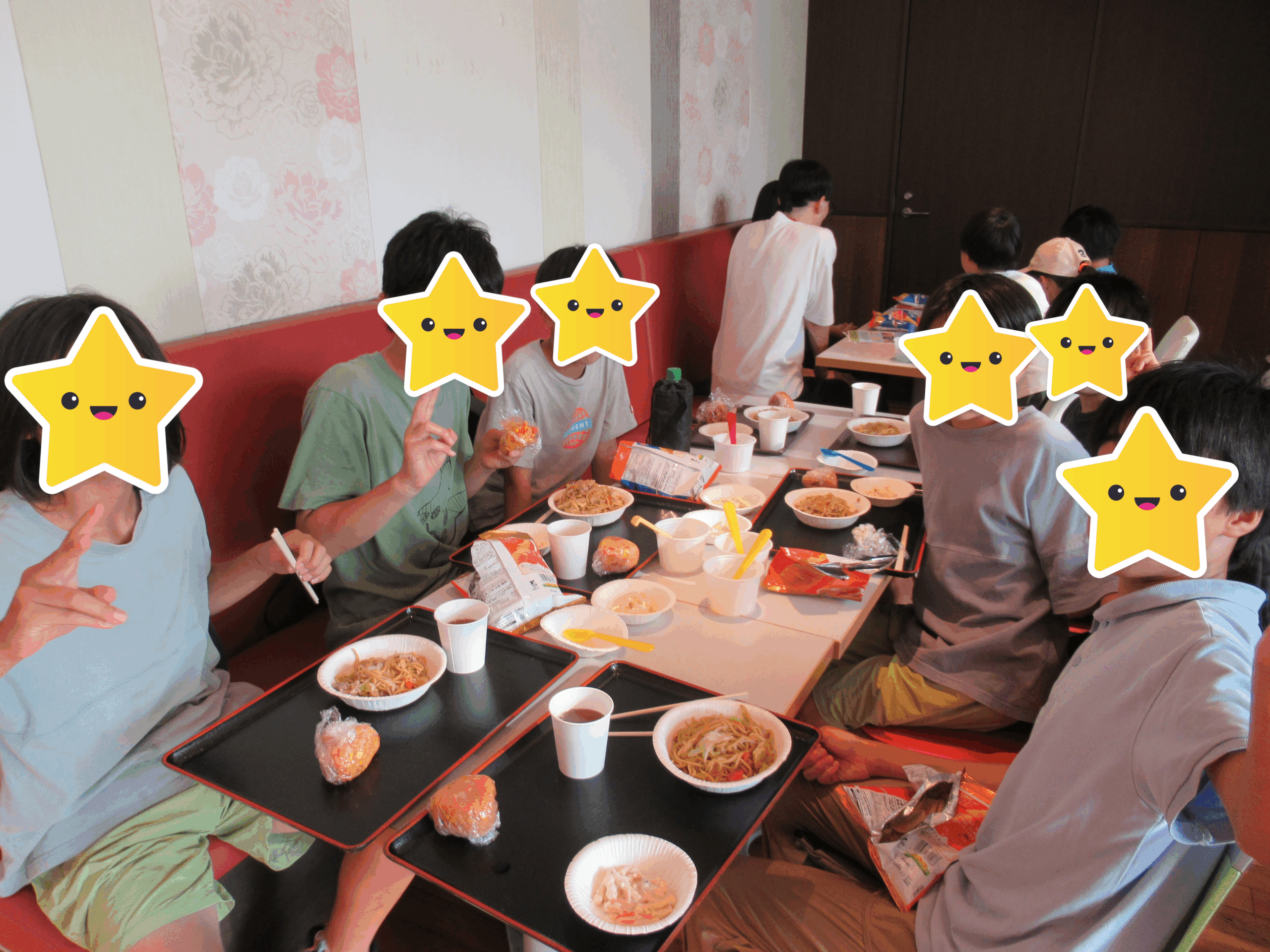 7/9 サン☀サン子ども食堂“なかよし”の様子