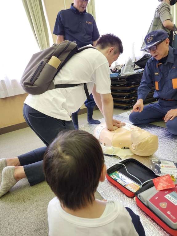【サンサンリゾート新栄】防災訓練に参加してきました。