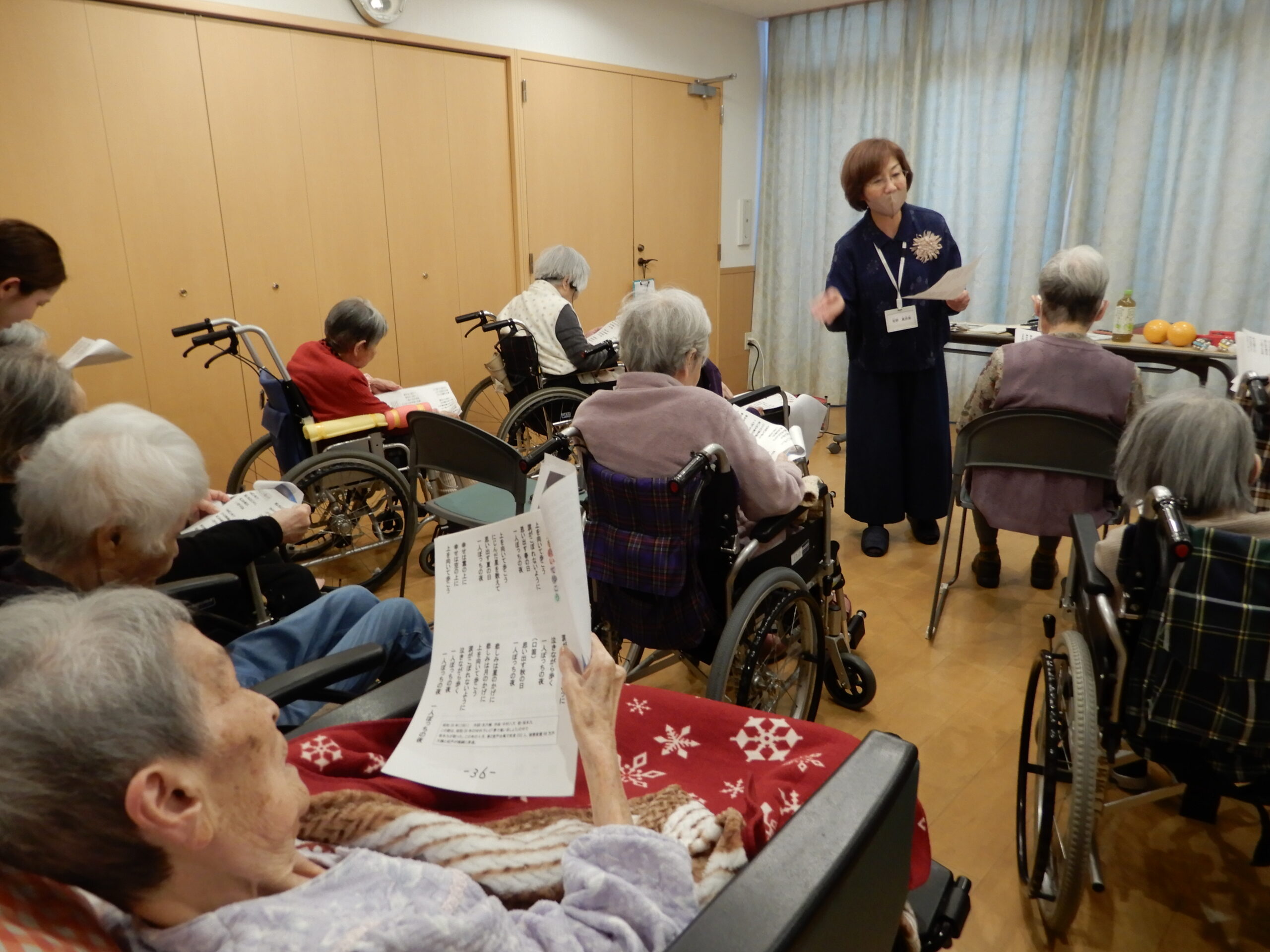 【グレイスフル浅山】昔懐かし～懐メロ教室～