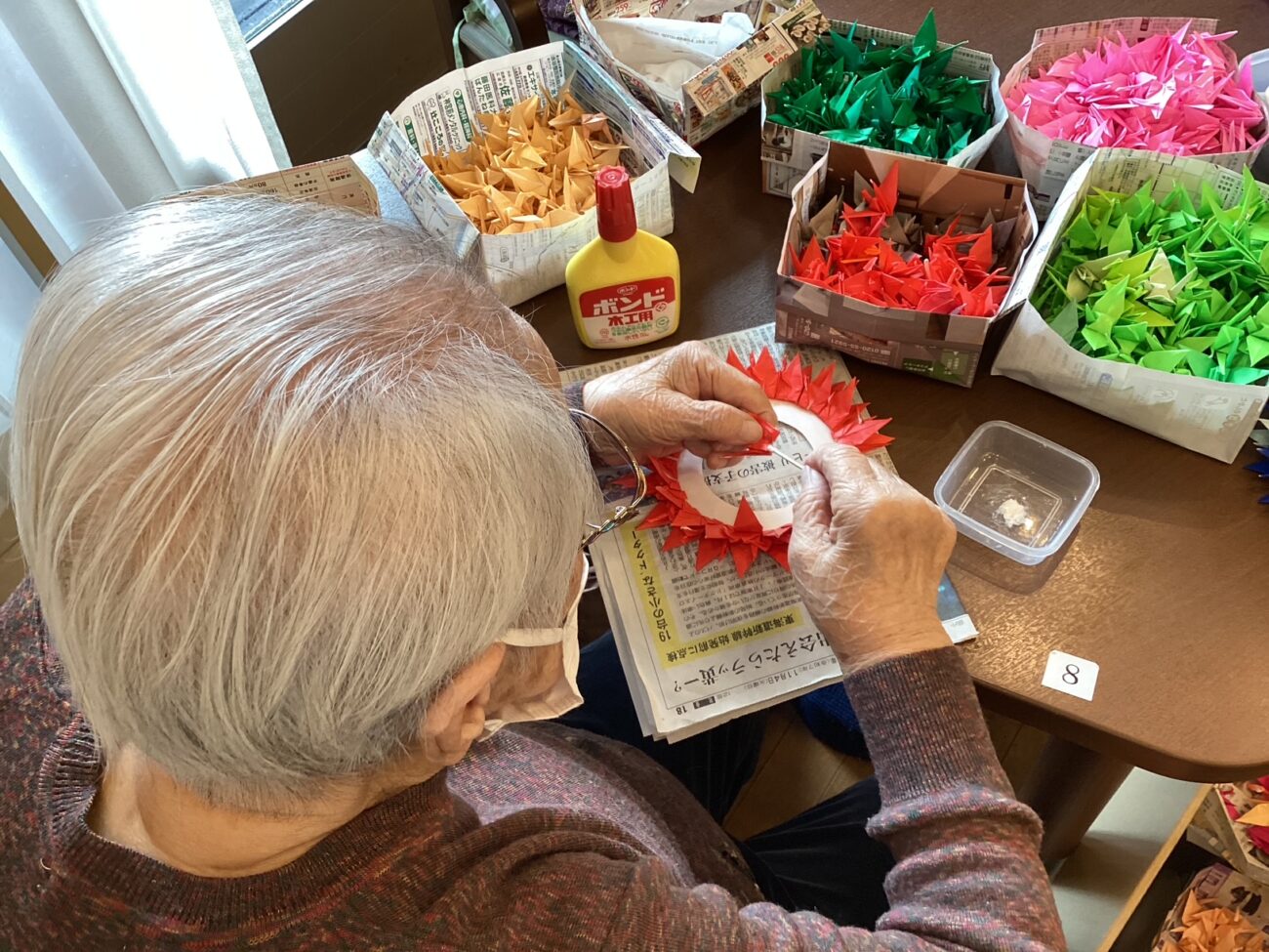 【グレイスフル熱田】　芸術の秋　～作品制✂作製✂作～