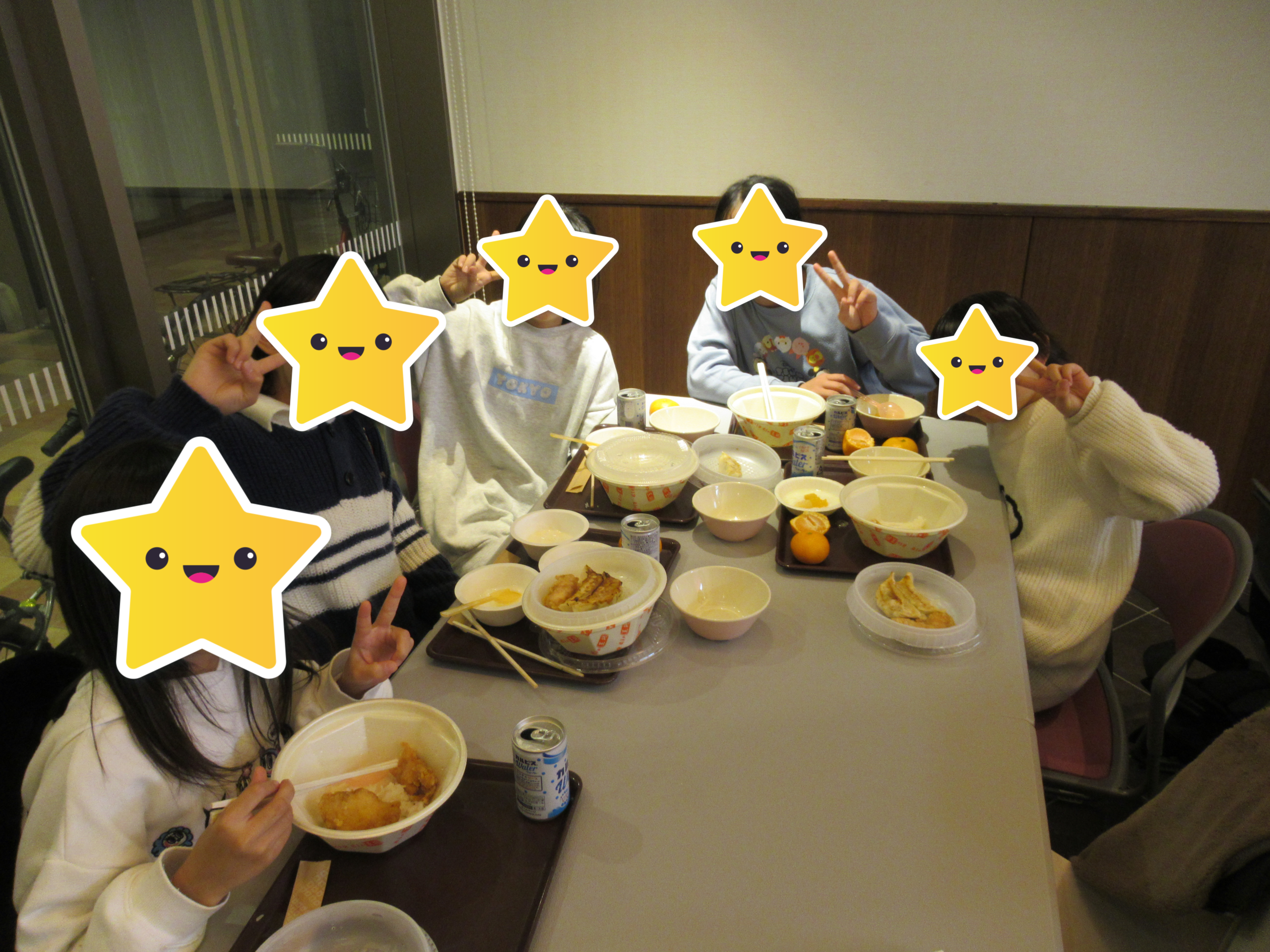 1/14 サン☀サン子ども食堂“なかよし”の様子