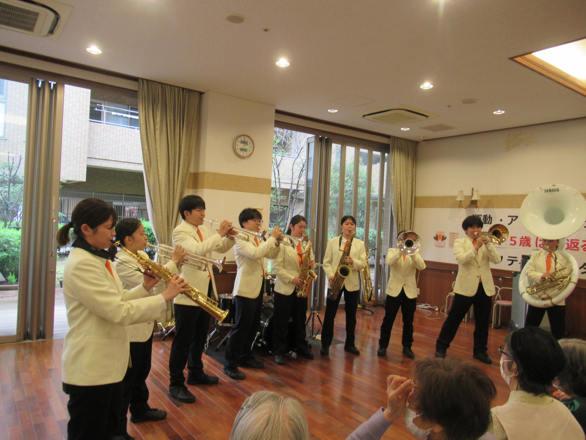 【ジョイフル砂田橋】愛知東邦大学の演奏会♪