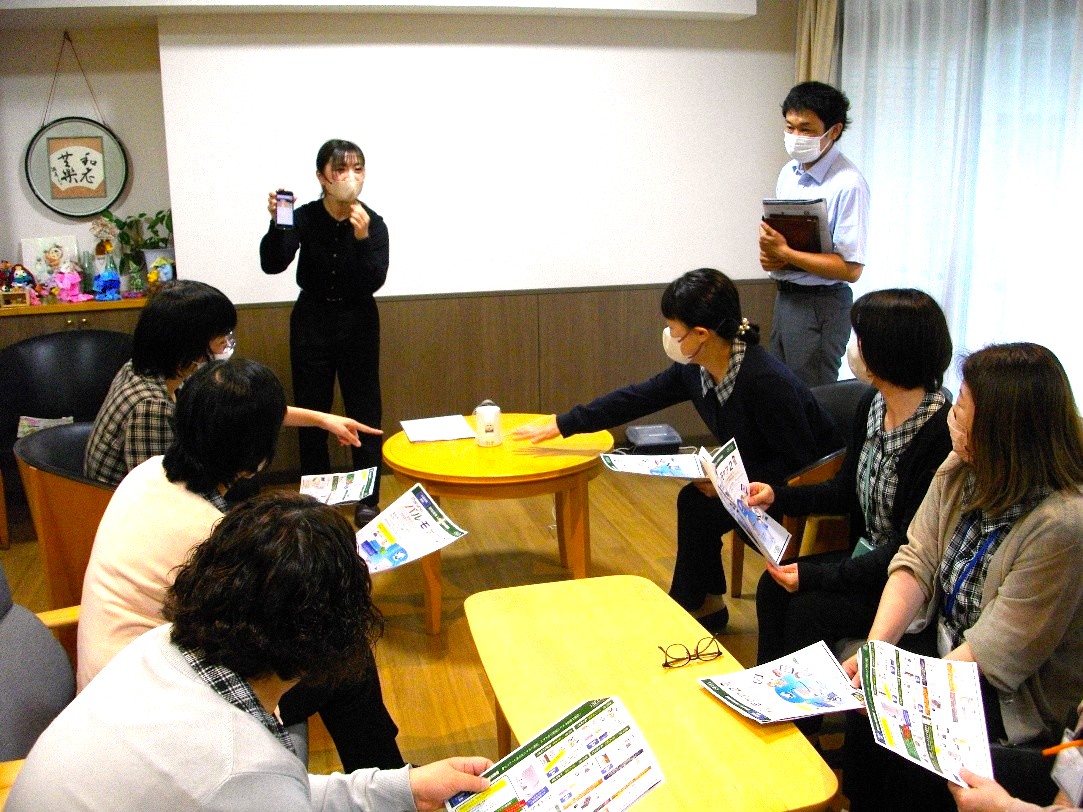 在宅介護向けの見守り機器の勉強会を実施しました
