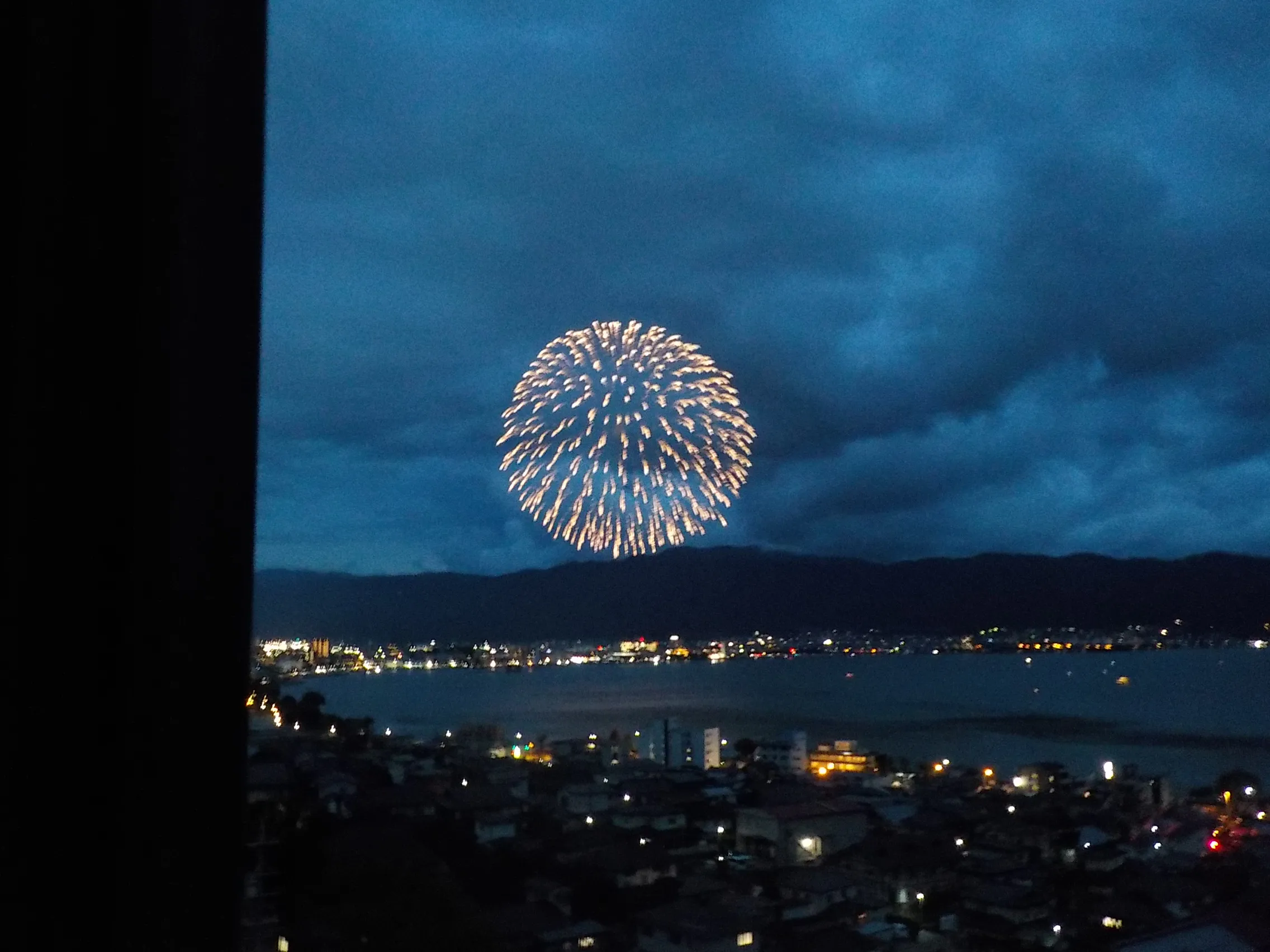 諏訪湖祭湖上花火大会と朝の清掃