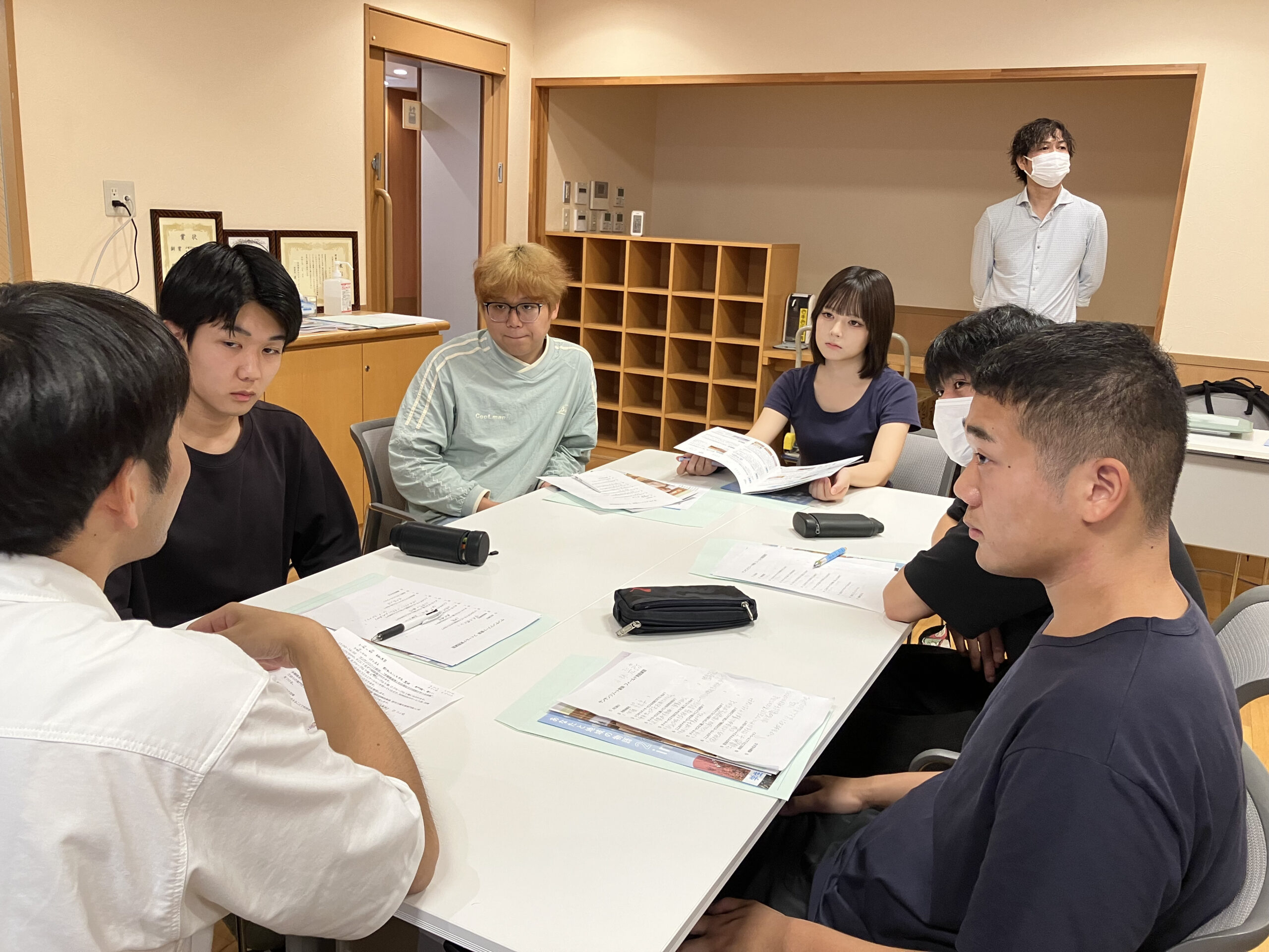日本福祉大学　冨田川先生ゼミがフィールドワークを実施しました