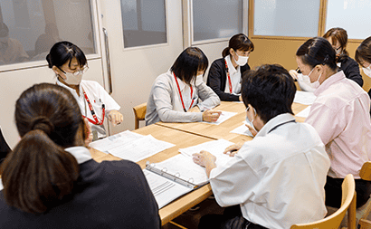 法人内研修の風景