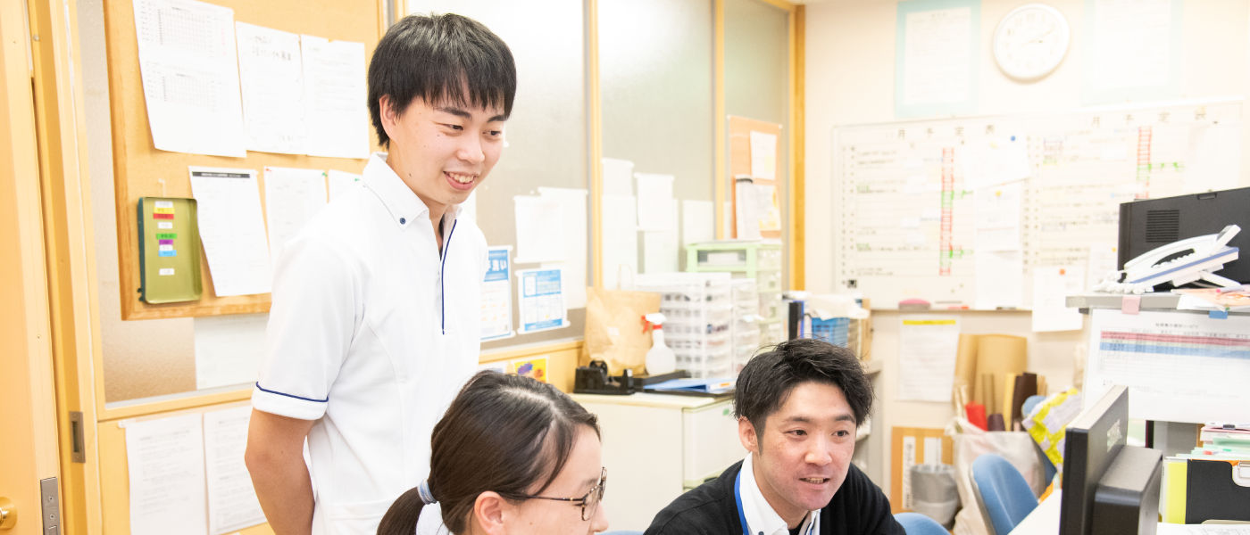 春日井エリア・リハビリ職 H.I.さんのインタビュー画像2